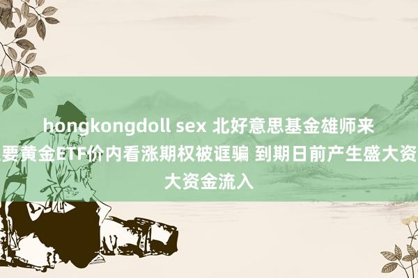 hongkongdoll sex 北好意思基金雄师来了！主要黄金ETF价内看涨期权被诓骗 到期日前产生盛大资金流入