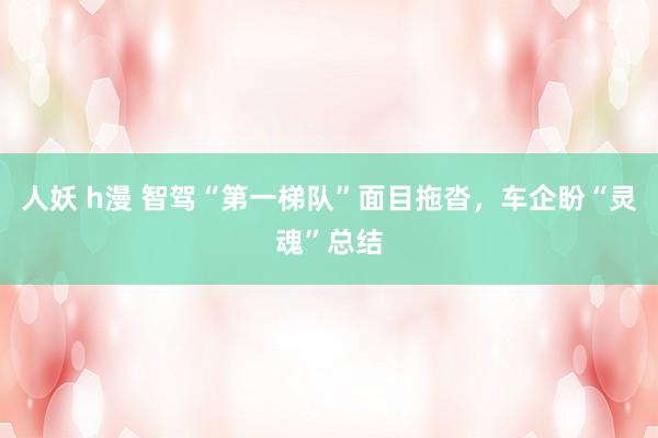 人妖 h漫 智驾“第一梯队”面目拖沓，车企盼“灵魂”总结