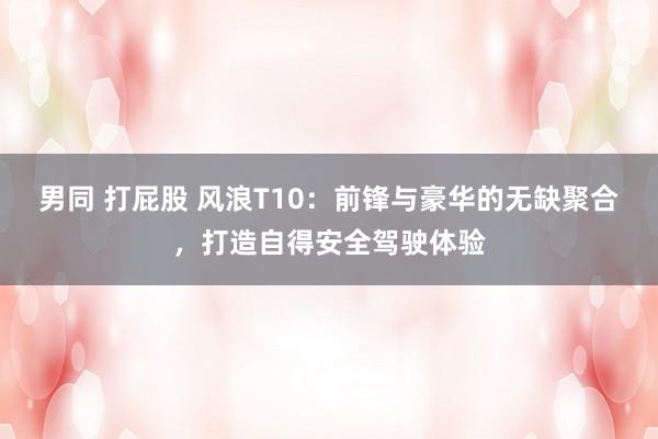 男同 打屁股 风浪T10：前锋与豪华的无缺聚合，打造自得安全驾驶体验
