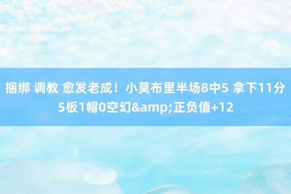 捆绑 调教 愈发老成！小莫布里半场8中5 拿下11分5板1帽0空幻&正负值+12