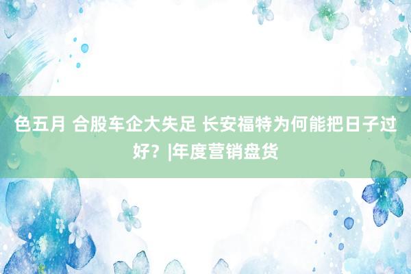 色五月 合股车企大失足 长安福特为何能把日子过好？|年度营销盘货